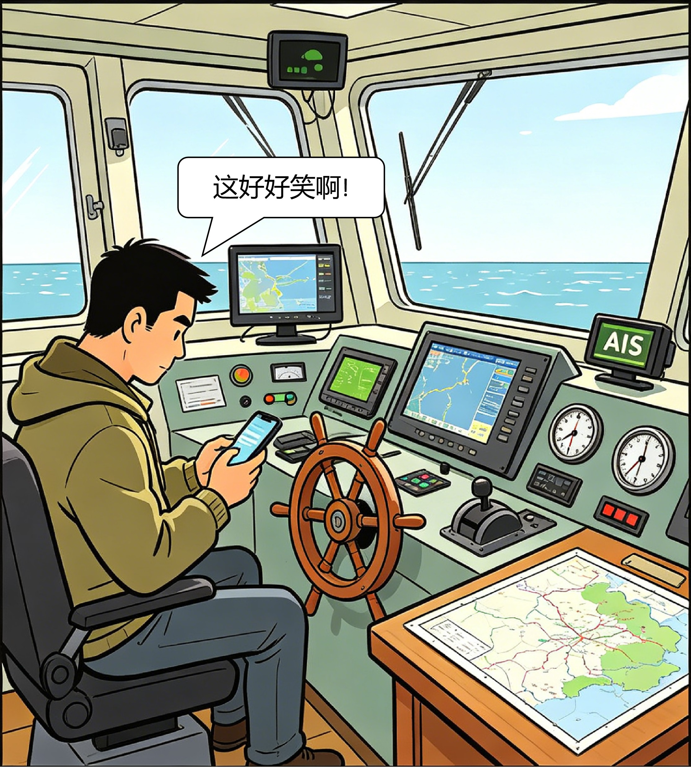 船舶过桥禁止疲劳、分心驾驶